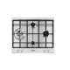 SMEG Encimera a gas  P261XGH, 4 zonas, Inoxidable, Zona Gigante